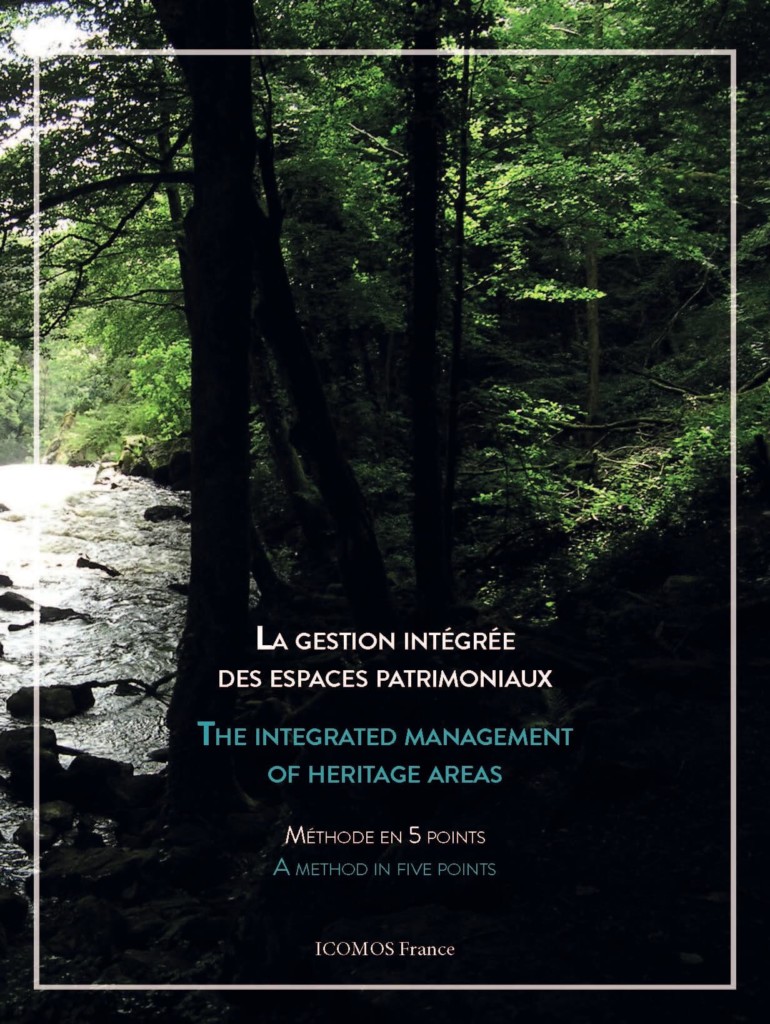Couverture du cahier : La gestion intégrée des espaces patrimoniaux - Méthode en 5 points