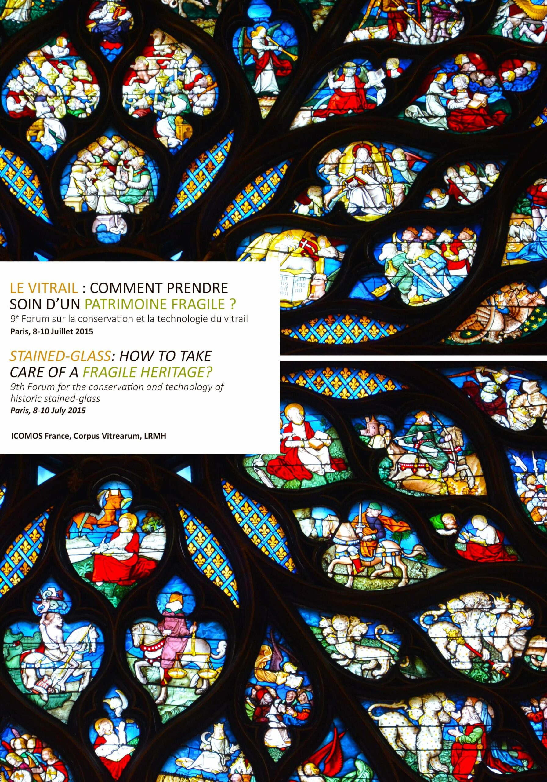 Couverture de la publication : Le vitrail : comment prendre soin d'un patrimoine fragile ?