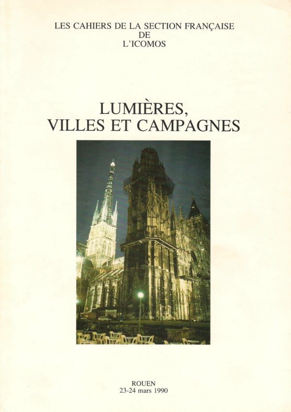 Couverture du cahier : Lumières, villes et campagnes